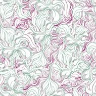 pattern with floral swirls