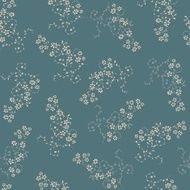 Retro floral seamless background N12