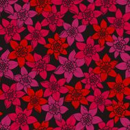 Hand drawn floral wallpaper
