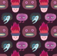 Monsters pattern N7