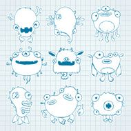Funny Monsters N10