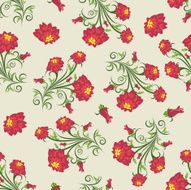Seamless Floral Pattern N156