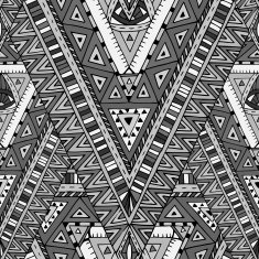 Seamless pattern with geometric elements N4