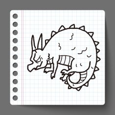 dragon doodle N48