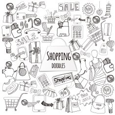 Shopping Doodle Set