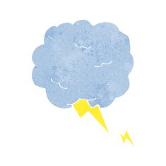 cartoon thundercloud symbol N11