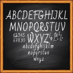 Lettering blackboard N3