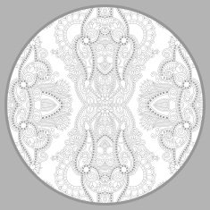 coloring book page for adults - zendala joy to older N29