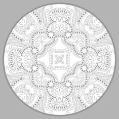 coloring book page for adults - zendala joy to older N37