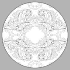 coloring book page for adults - zendala joy to older N39