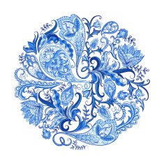 Paisley Decorative Pattern N2