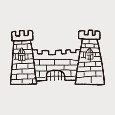 Castle doodle N52 free image download