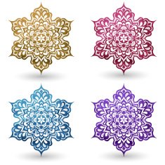 Vector Watercolor Design Elements