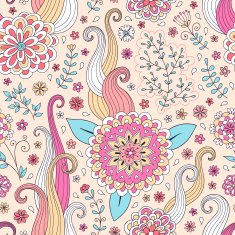 floral seamless pattern N91