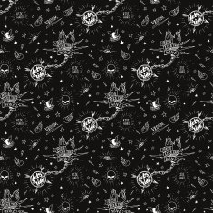 Traditional tattoo biker pattern