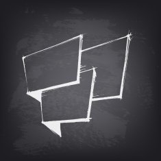 Hand Drawn Banner with Place for Text N3