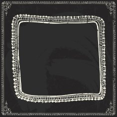 Doodle frame Chalkboard N4