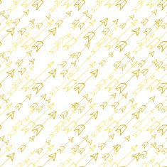 Hand-drawn yellow arrows on white background