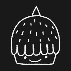 doodle cake N242
