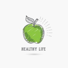 Healthy lifestyle icon N2
