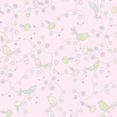 romantic doodle pattern
