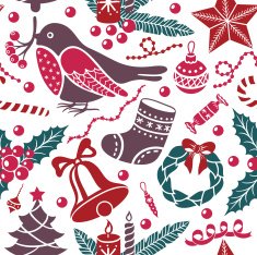 Christmas seamless pattern N53