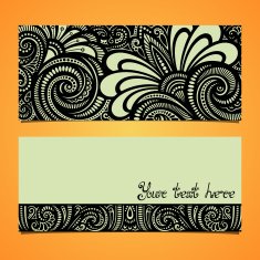Vector Original Floral Banner N3