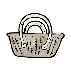 Cartoon Basket N12