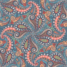 Seamless elegant lace pattern