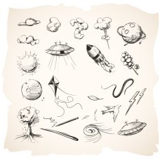 Interstellar Sketches or Drawings