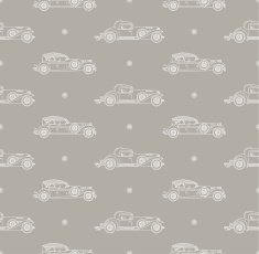 retro car pattern N2