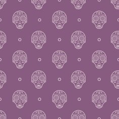 Mexican masks pattern