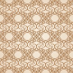 Seamless Ornate Pattern (Vector) Hand Drawn Texture N162