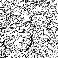 abstract drawing by hand N2