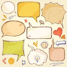 Speech Bubble Set N5
