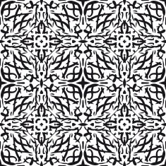 Modern monochrome seamless pattern N10