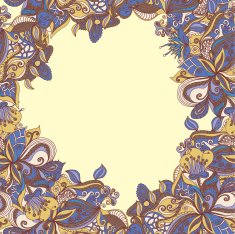 abstract hand-drawn pattern seamless doodle texture N26