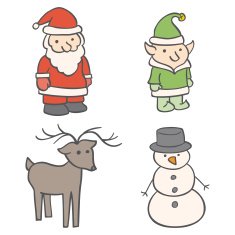 Christmas Characters N7