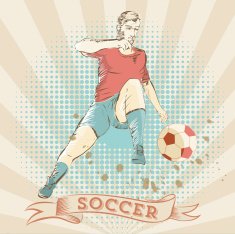 soccer player symbol