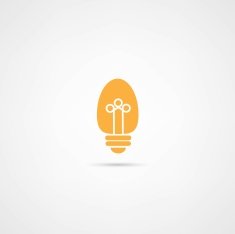 Light bulb vector icon N24