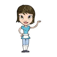 Cartoon Maid N63