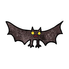 Cartoon Bat N56