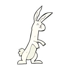 Cartoon Rabbit N220
