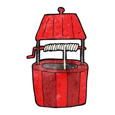 Cartoon Wishing Well N32