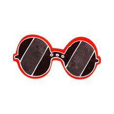 Cartoon Sunglasses N87