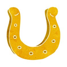 cartoon horseshoe N10