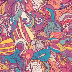 Seamless abstract hand-drawn texture N12