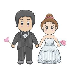 Wedding Cartoon N8