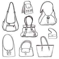 Hand bags fashion set N2