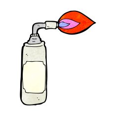 Cartoon Blow Torch N10